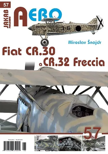 Obálka publikace Fiat CR.30 a CR.32 Freccia