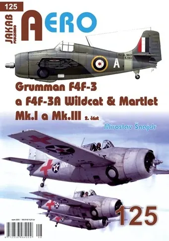 Obálka publikace Grumman F4F-3/F4F-3A Wildcat & Martlet – 2. část