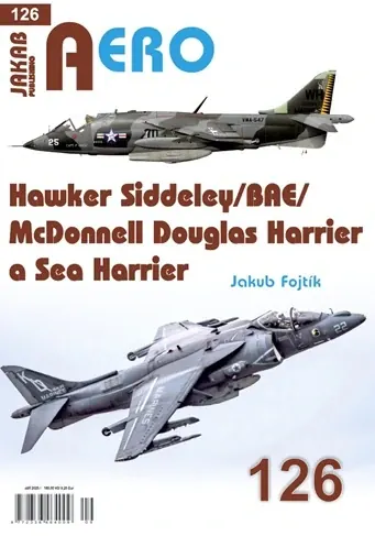 Obálka publikace Harrier a Sea Harrier