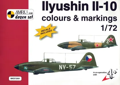 Obálka publikace Ilyushin Il-10 – colours & markings